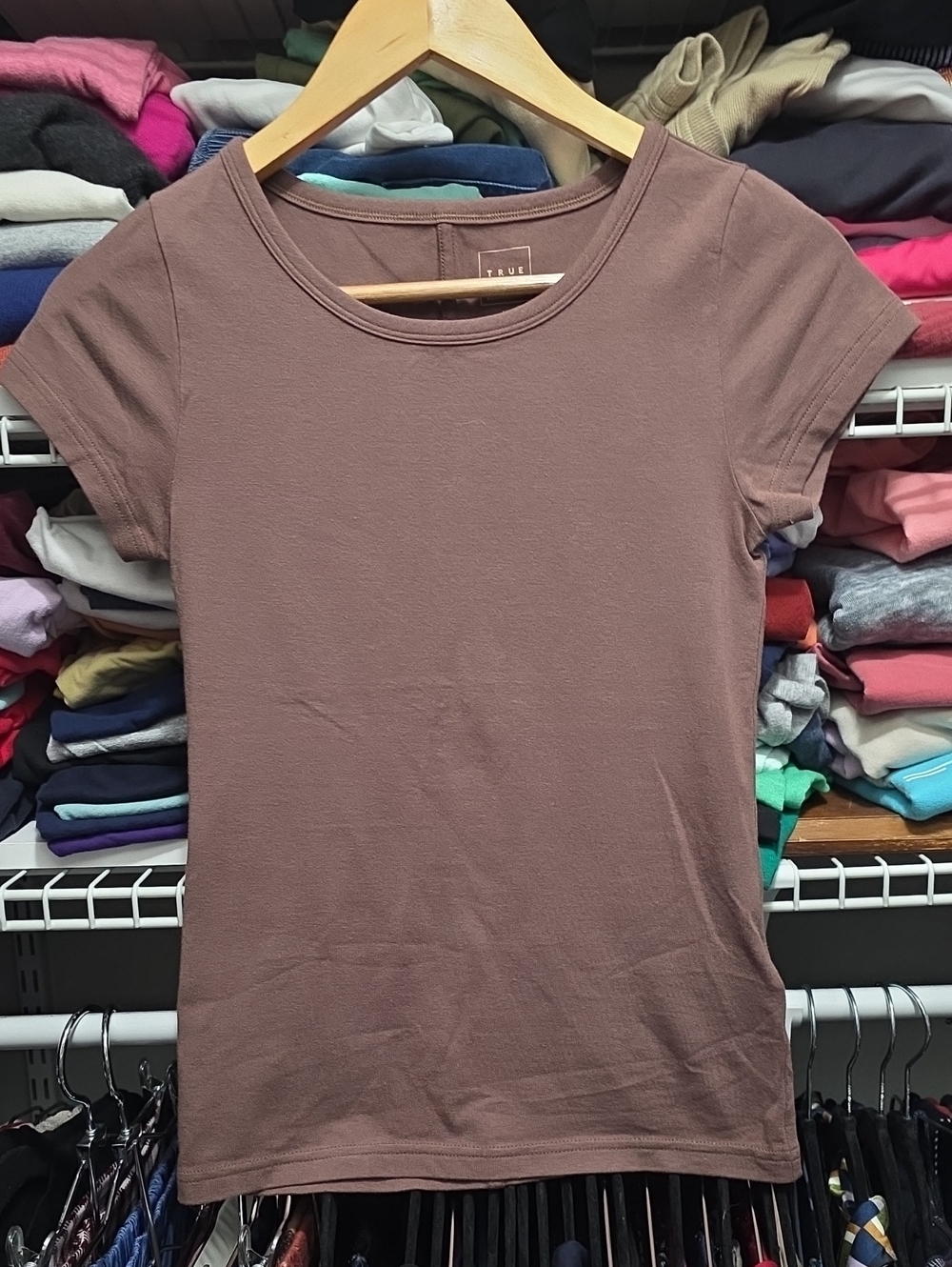 Banana Republic True Hues Brown Tee XS